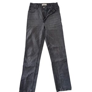 Abercrombie & Fitch 90’s Straight Leg Ultra High Rise Grey Jeans